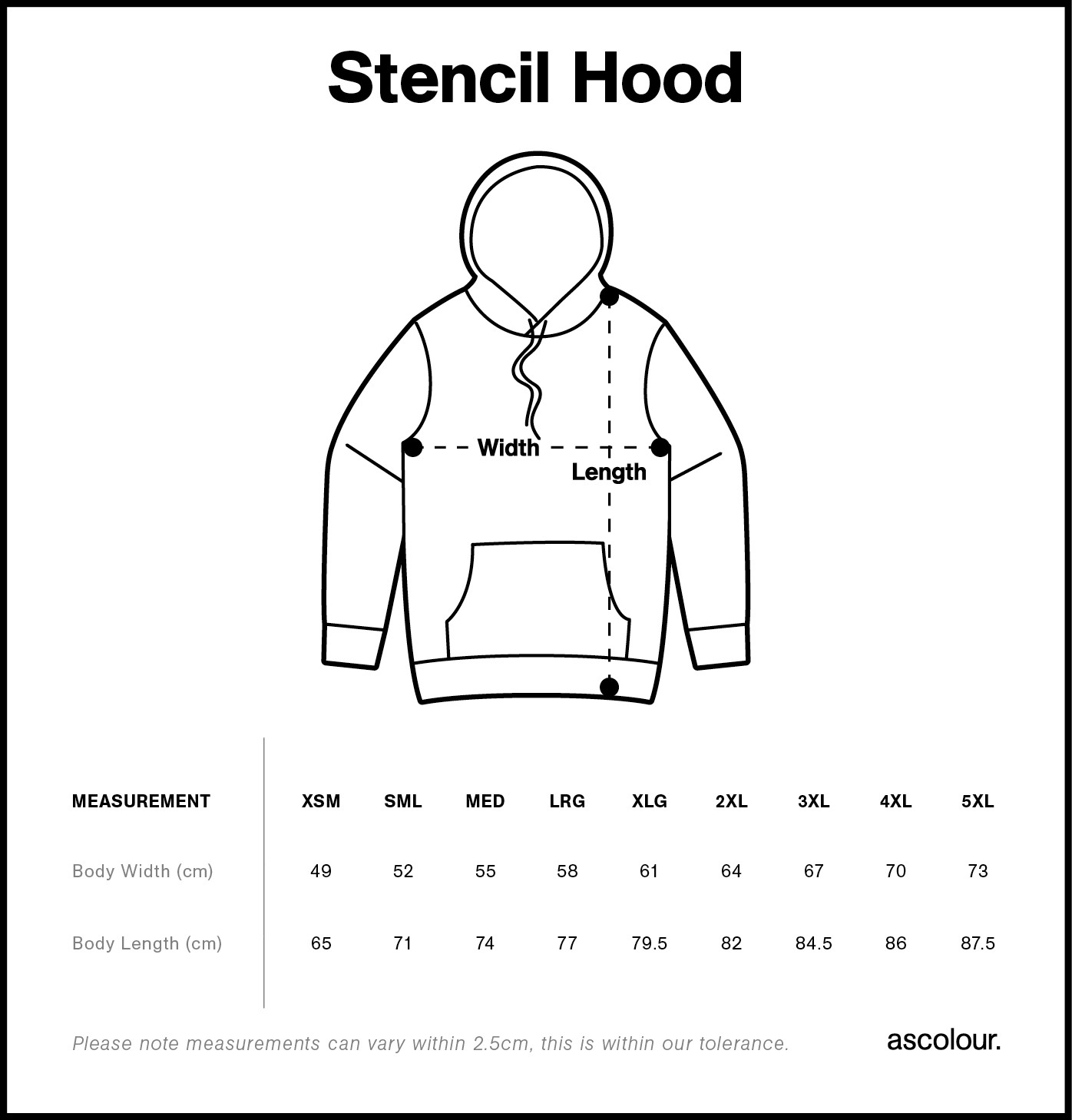 AS Colour Unisex Stencil Hood - Image 7